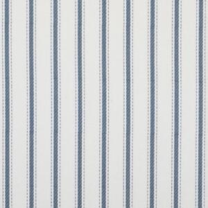 Printed Ticking Stripe Fabric Lining Navy