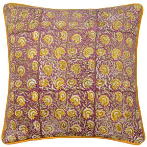 Chedworth Piped Velvet 50cm x 50cm Filled Cushion Rose Gold