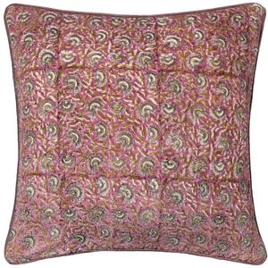 Chedworth Piped Velvet 50cm x 50cm Filled Cushion Rose Violet