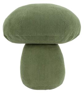 Cord Mushroom Door Stop Forest Green