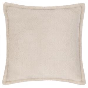 Kallu Faux Fur 55cm x 55cm Filled Cushion Natural