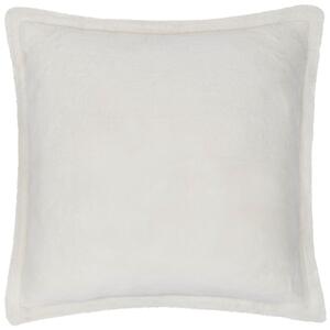 Kallu Faux Fur 55cm x 55cm Filled Cushion Ecru