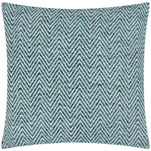 Croft Twill Woven 50cm x 50cm Filled Cushion Teal