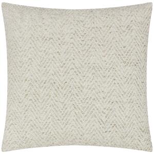 Croft Twill Woven 50cm x 50cm Filled Cushion Natural