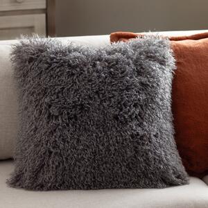 Rowan Faux Fur 50cm x 50cm Filled Cushion Taupe