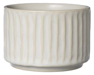 ERNST Ernst bowl ribbed Ø7.5 cm Natural white