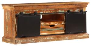 TV Cabinet 110x30x45 cm Solid Reclaimed Wood