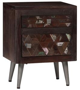Bedside Cabinet Solid Reclaimed Wood 40x30x50 cm