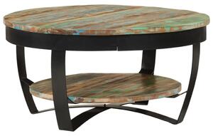 Coffee Table Solid Reclaimed Wood 65x32 cm