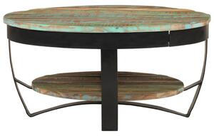 Coffee Table Solid Reclaimed Wood 65x32 cm
