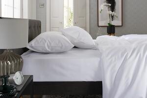 Peninsula Bed Linen Fitted Sheet White