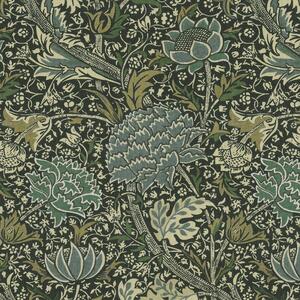 William Morris Cray Fabric Navy Blue