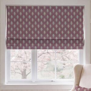 ANTE DECOR Hidcote Made To Measure Roman Blind Dark Mauve