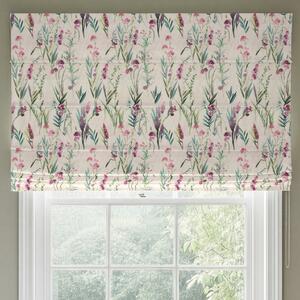 ANTE DECOR Combe Made To Measure Roman Blind Dusty Mauve Linen