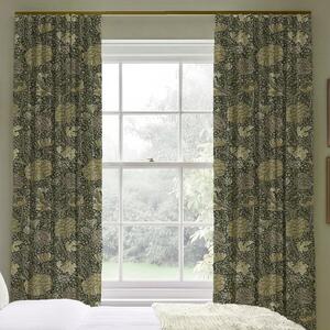 William Morris Cray Made To Measure Curtains Brown