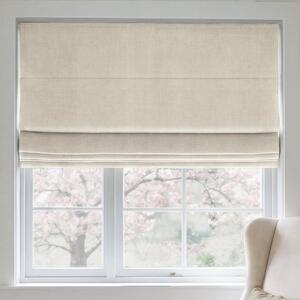ANTE DECOR Chelsea Chenille Made To Measure Roman Blind Beige