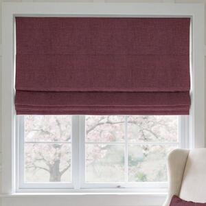 ANTE DECOR Chelsea Chenille Made To Measure Roman Blind Wine