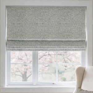 ANTE DECOR Nymans Boucle Made To Measure Roman Blind Silver