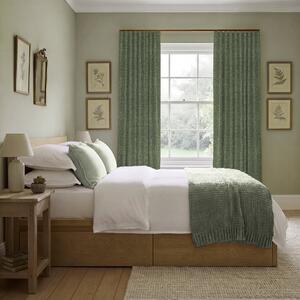 ANTE DECOR Nymans Boucle Made To Measure Curtains Sea Moss