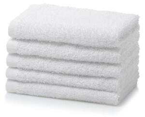 Pack of 12 White Face Cloth Flannel Hotel Spa Towel 400 GSM - 30x30cm