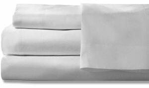 Single Piece White Flat Sheets 180 Thread Count Percale Easy Care - Single