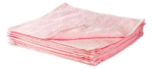 Pink Face Cloth Soft Cotton Royal Egyptian Flannel 30x30cm - 500 GSM