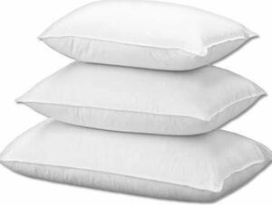 Pack of 2 Easy Care White Percale Pillowcases 200 Thread Count Size Oxford Style