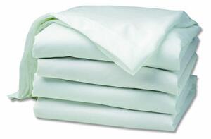 Single Piece Waterproof Flame Retardant Green Tint Mattress Protector - Single