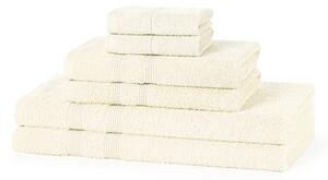 6 Piece 500GSM Towel Bale - 2 Face Cloths, 2 Hand Towels, 2 Bath Towels
