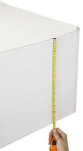 King White 16" Extra Deep Fitted Sheet Polycotton Easy Care