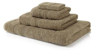 10 Piece Latte Towel Bale 500 GSM - 4 Face Cloths, 2 Hand Towels, 2 Bath Towels, 2 Bath Sheets