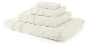 12 Piece Cream Towel Bale 500 GSM - 4 Face Cloths, 4 Hand Towels, 2 Bath Towels, 2 Bath Sheets