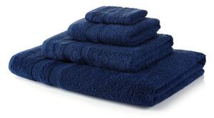 12 Piece Navy Blue Towel Bale 500 GSM - 4 Face Cloths, 4 Hand Towels, 2 Bath Towels, 2 Bath Sheets