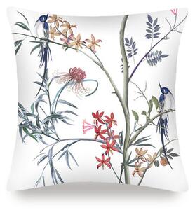 Mayfairsilk Hummingbird Pure Silk Cushion Cover - 40x40cm