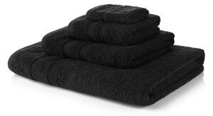 Black Bath Towel Egyptian Collection 500 GSM Cotton - 70x130cm