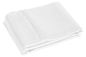 Mayfairsilk Brilliant White Pure Silk Flat Sheet - Double