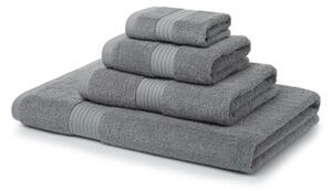 Egyptian Collection 700 gsm Silver Bath Sheets - Pack of 4
