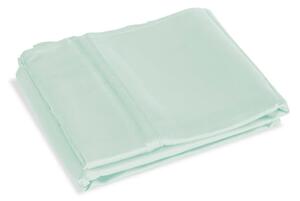 Mayfairsilk Teal Breeze Pure Silk Flat Sheet - Double