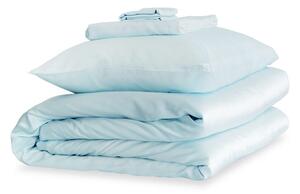 Mayfairsilk Pastel Blue Silk Duvet Set - Double / Standard Pillowcases