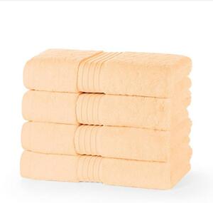 Egyptian Collection 700 gsm Buttercream Face Cloths - Pack of 12