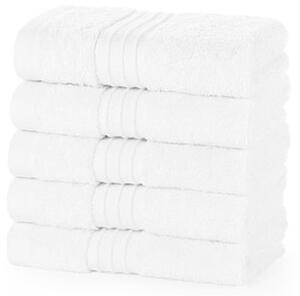 Egyptian Collection 700 gsm White Face Cloths - Pack of 12