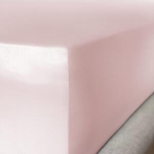 Mayfairsilk Precious Pink Pure Silk Fitted Sheet - UK Single (35cm Deep)