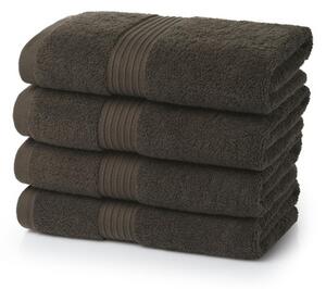 Egyptian Collection 700 gsm Chocolate Brown Hand Towels - Box of 48