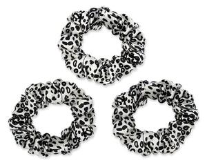 Mayfairsilk Leopard Silk Scrunchies Set