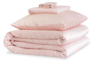 Mayfairsilk Precious Pink Silk Duvet Set - Single / Standard Pillowcases