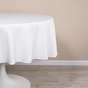 Easy Iron Plain 100% Polyester Round Tablecloths
