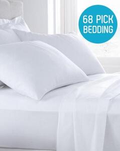 68 Pick Polycotton 12" Deep Fitted Sheet