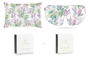 Mayfairsilk Iridescent Garden Pure Silk Sleep Gift Set - Super King Pillowcase