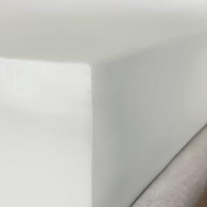 Mayfairsilk Oyster Grey Pure Silk Fitted Sheet - UK Single (35cm Deep)
