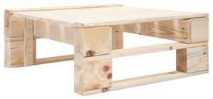 Garden Pallet Ottoman Wood